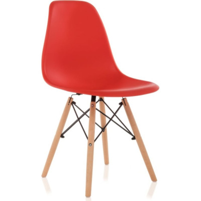 Woodville Стул Eames PC-015 красный 11180
