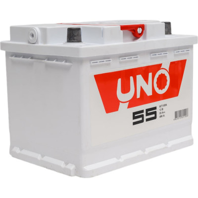UNO Аккумулятор 6ст 55 N, 480 А CCA, 555107010