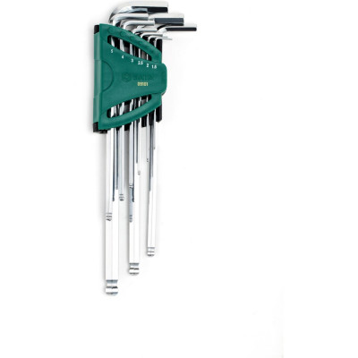 Sata Шестигранники 9пр. сфер./кон. пласт.блист.SVCM+ 09101