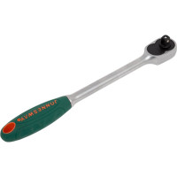 Рукоятка трещоточная удлиненная 1/4д.DR, 48 зубцов, 180 мм Jonnesway R4602