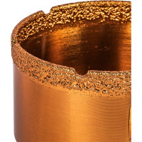 Коронка алмазная универсальная (82 мм; М14) для УШМ ПРАКТИКА 641-084