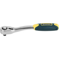 Изогнутая трещотка для торцовых головок 3/8, Сr-V, 72 зубца Kraftool PRO 27795-3/8_z02