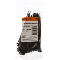 Хомут TDM ELECTRIC 3,6x150 мм, нейлон, черный, 100 шт. SQ0515-0209