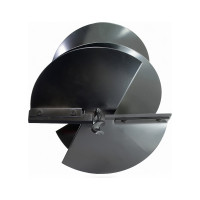 Шнек однозаходный для грунта (250 мм; 800 мм) DDE SGA-250/800