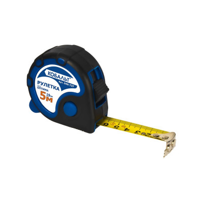 Рулетка Оптима (5м x 19мм) КОБАЛЬТ 646-737