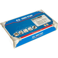 Набор вставок (бит) 10мм, HEX 4-12мм, 15шт KING TONY 1015MQ