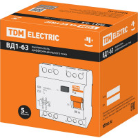 Устройство защитного отключения ВД1-63 4Р 40А 300мА TDM ELECTRIC SQ0203-0037