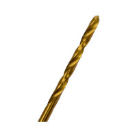Сверло по металлу Профоснастка 1,6 мм HSS M2 TIN/135 DIN 338, 10 шт., №343 30202023