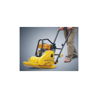 Виброплита (Honda GX 160, 5.5 л/с, 62 кг, бак, колеса, рама, коврик) Masalta MSR60-4 ВИБ051