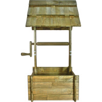 Цветочница 4-х гранный колодец Комплект-Агро ЭКОНОМ KA4545