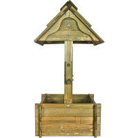 Цветочница 4-х гранный колодец Комплект-Агро ЭКОНОМ KA4545