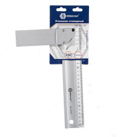 Столярный алюминиевый угольник 250 мм КОБАЛЬТ 910-379