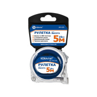 Рулетка (5 м x 19 мм, прозрачный корпус) КОБАЛЬТ Высота 247-279
