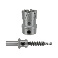 Коронка по металлу HM (54х28 мм; хвостовик 13 мм; комплект) D.BOR HS-HM-28-054-T