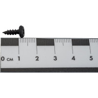 Саморезы ВИРТУОЗ 3,5х 11 полуцилиндрическая головка, острый, оксидированный 100 шт 02624