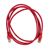 Патч-корд ExeGate UTP-RJ45-RJ45-5e-1,5M-RD, UTP, cat.5e, 1.5м, красный 258670