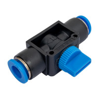 Вентиль цанговый 10 мм SHPI HVFF10-10