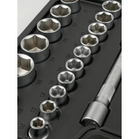 Набор инструмента  AV STEEL 97 предметов 1/4",1/2" профессиональный AV-011097