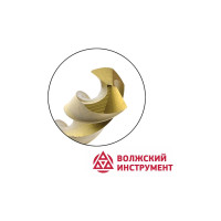 Сверло по металлу ц/х средняя серия с покрытием нитридом титана (5 мм; Р6М5-TiN; А) Волжский Инструмент 161754