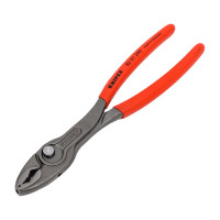 Захватные клещи Knipex TwinGrip, 4 - 22 мм, длина 200 мм, KN-8201200SB