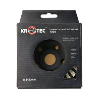 Чашка алмазная зачистная турбо (115x22.2 мм) KROTEC 3801029