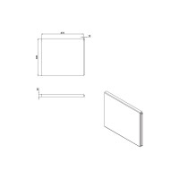 Боковая панель для ванны Cersanit UNIVERSAL TYPE 1 70 63369