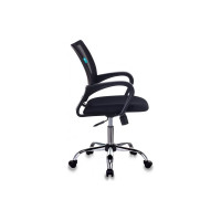 Кресло компьютерное Бюрократ CH-695N/SL спинка сетка черный крестовина хром 1164730