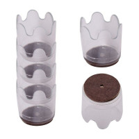 Набор протекторов для ножек мебели МУЛЬТИДОМ 4 шт. D4см VL45-28