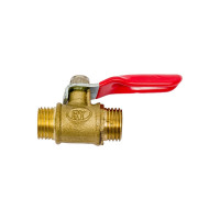 Шаровой кран Pegas pneumatic наружная резьба 1/4" 4408