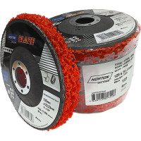 Круг зачистной Blaze Rapid Strip Blaze 125x22.2 мм на оправке NORTON 66623303916