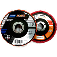 Круг зачистной Blaze Rapid Strip Blaze 125x22.2 мм на оправке NORTON 66623303916