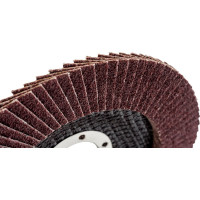 Круг лепестковый торцевой плоский (125 мм; P80) MOS 39876М