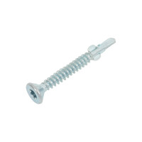 Шуруп флюгель Rusconnect CWM4238  (Flugel, JFL) потай 4,2x38 (500 шт) для крепления дерева к металлу TORX20 314238