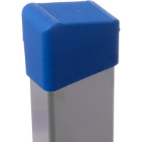 Стремянка STAIRS алюминиевая двухсторонняя с мини-платформой 3 ступени AMP203