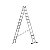 Лестница двухсекционная универсальная STAIRS 12 ступеней AL212