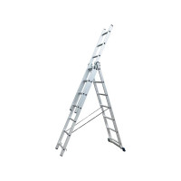 Лестница трехсекционная STAIRS универсальная 7 ступеней AL307