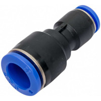 Фитинг прямой переходной пластиковый 12 мм на 8 мм CDC Pneumatics PG 1208N