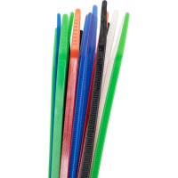 Кабельный хомут duwi нейлон, 300x4,8 мм, разноцветные, 25 шт. 30247 6