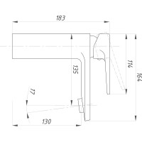 Смеситель для раковины ПРОФСАН ПСМ тип ГОСТ См-УмОЦБА PSM-400-5