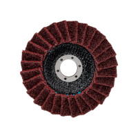 Круг лепестковый зачистной абразивный красный Medium (125х22.2 мм) Forsage F-FR125R 49118