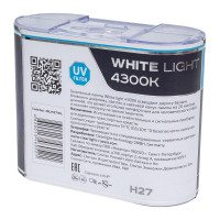 Комплект ламп Clearlight H27, 12 В, 27 Вт, WhiteLight, 2 шт. MLH27WL