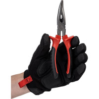 Удлиненные плоскогубцы REDMARK загнутые 200 мм RM8000043