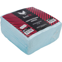 Салфетки BlackFox Сонтара нетканые, для обезжиривания, 75 г/м2, 30x30, голубые 50шт/уп 22128