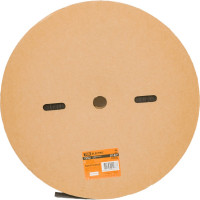 Термоусаживаемая трубка TDM ELECTRIC ТУТнг 14/7 черная (100 м/ролл) SQ0518-0035