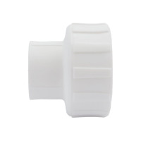 Комбинированная муфта PPRC MeerPlast Дн25x25 Ру25 белая внутренняя резьба D200-00444