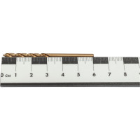 Сверло по металлу Р6М5К5/М35 (10 шт; 3.0 мм; ц/х; вышлифованное Класс А1) WOLFSTAR dc00233