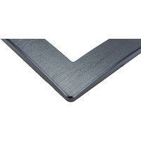 Рамка для розеток и выключателей ЭРА Серия 12 12510212 на 2 поста, Сатин, графит Б0052515