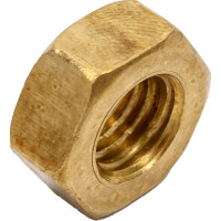 Шестигранная гайка DINFIX DIN 934, латунь, М10, 4 шт. 00-00001727