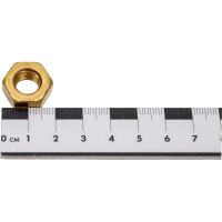 Шестигранная гайка DINFIX DIN 934, латунь, М10, 4 шт. 00-00001727