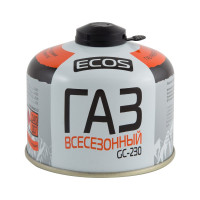 Всесезонный газ в баллоне Ecos GC-230 резьбовой, EPI-GAS, 230 г 140540